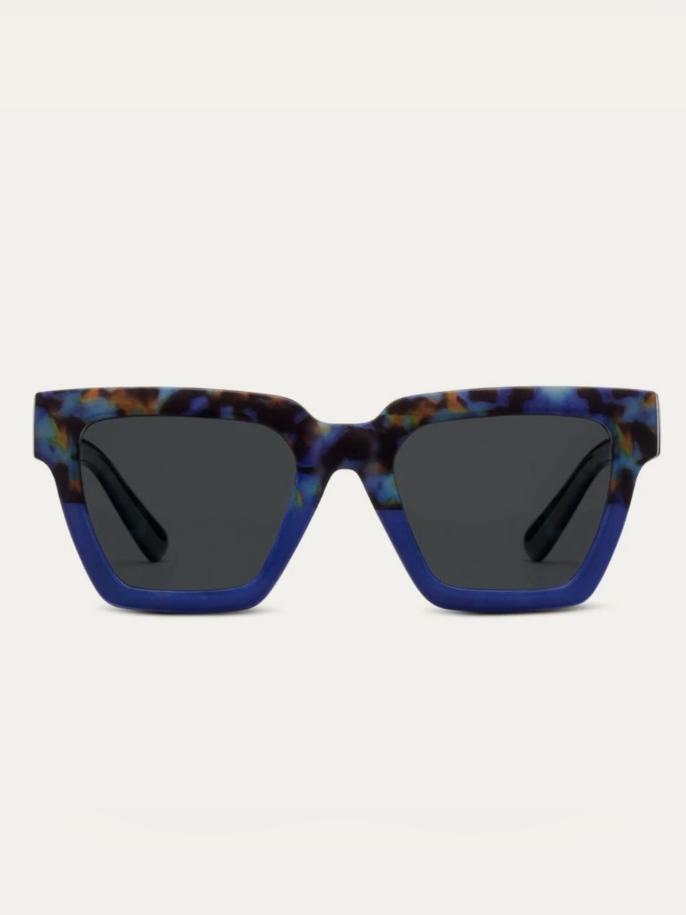 Peepers specs- Out of Office- Tortoiseshell & Blue Square Sunglasses - Women